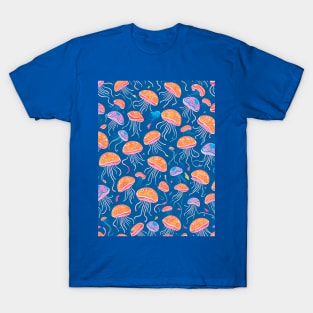 Jellyfish Pattern T-Shirt